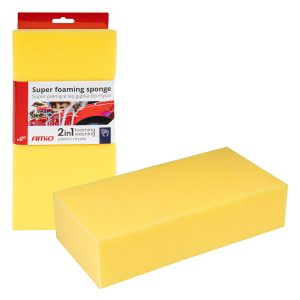 Amio - ΣΦΟΥΓΓΑΡΙ ΠΛΥΣΙΜΑΤΟΣ 2in1 SUPER FOAMING 28x14x7cm - 1 ΤΕΜ. (03842/AM)
