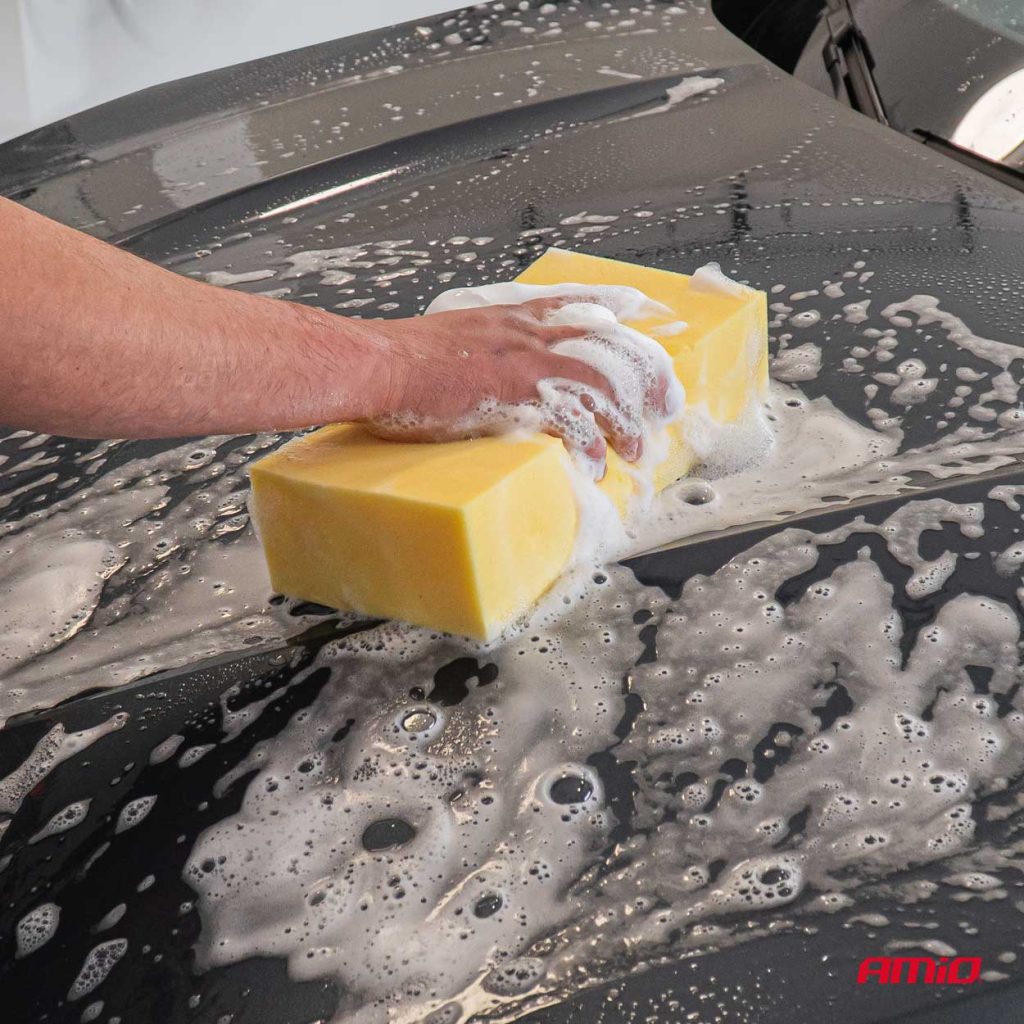 Εικόνα 2 από 5 — Amio – ΣΦΟΥΓΓΑΡΙ ΠΛΥΣΙΜΑΤΟΣ 2in1 SUPER FOAMING 28x14x7cm – 1 ΤΕΜ. (03842/AM)