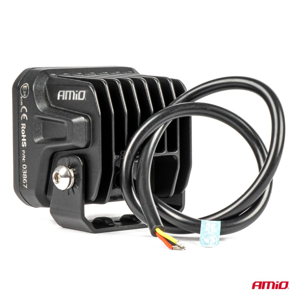 Εικόνα 2 από 7 — Amio – ΠΡΟΒΟΛΕΑΣ ΟΔΗΓΗΣΗΣ LED PRO IP67 10-30V 18W ΤΕΤΡΑΓΩΝΟΣ 82x78x76mm – 1 ΤΕΜ. (03867/AM)