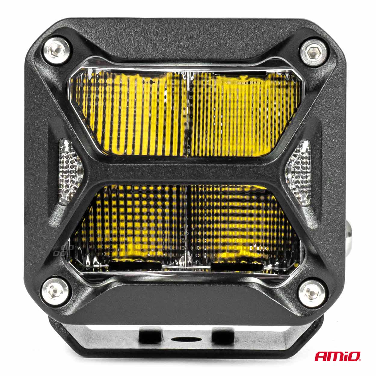 Εικόνα 3 από 7 — Amio – ΠΡΟΒΟΛΕΑΣ ΟΔΗΓΗΣΗΣ LED PRO IP67 10-30V 18W ΤΕΤΡΑΓΩΝΟΣ 82x78x76mm – 1 ΤΕΜ. (03867/AM)