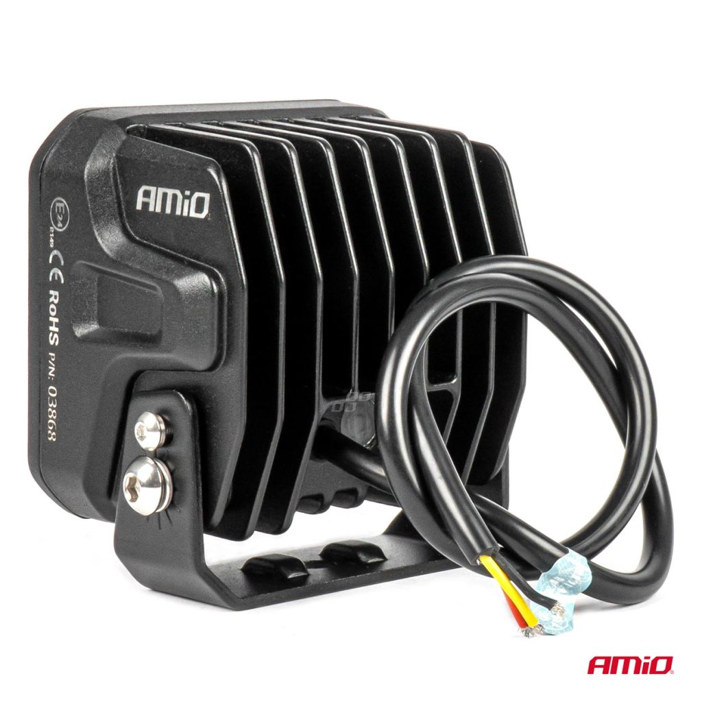 Εικόνα 2 από 7 — Amio – ΠΡΟΒΟΛΕΑΣ ΟΔΗΓΗΣΗΣ LED PRO IP67 10-30V 58W ΤΕΤΡΑΓΩΝΟΣ 107x102x86mm – 1 ΤΕΜ. (03868/AM)