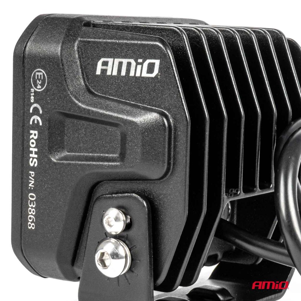 Εικόνα 4 από 7 — Amio – ΠΡΟΒΟΛΕΑΣ ΟΔΗΓΗΣΗΣ LED PRO IP67 10-30V 58W ΤΕΤΡΑΓΩΝΟΣ 107x102x86mm – 1 ΤΕΜ. (03868/AM)