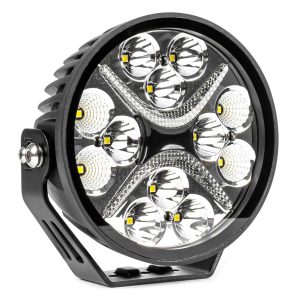 Amio - ΠΡΟΒΟΛΕΑΣ ΟΔΗΓΗΣΗΣ ΣΤΡΟΓΓΥΛΟΣ LED PRO IP67 7200lm 10-30V - 54W - 6000K - 12 LED - 140x140x61mm - 1 ΤΕΜ. (03870/AM)