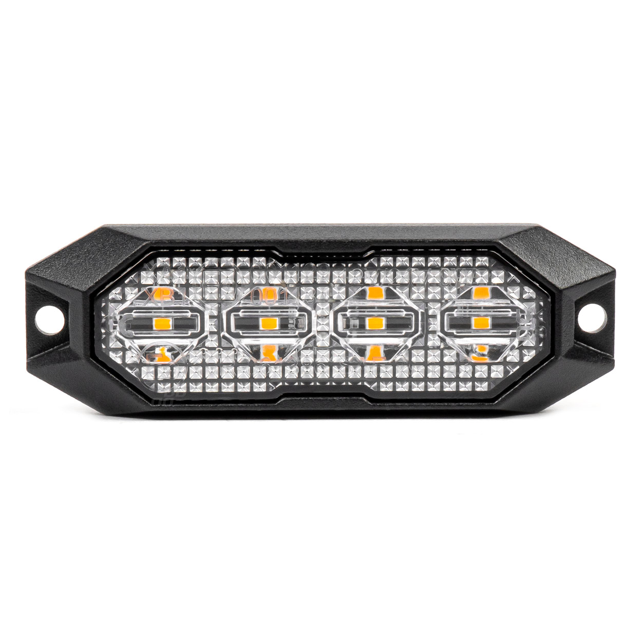 Εικόνα 1 από 6 — Amio – ΣΤΡΟΜΠΟ 12/24V 4xSMD LED 12W (4x3W) R65 R10 IP6K9K 95x30mm – 1 ΤΕΜ. (03929/AM)