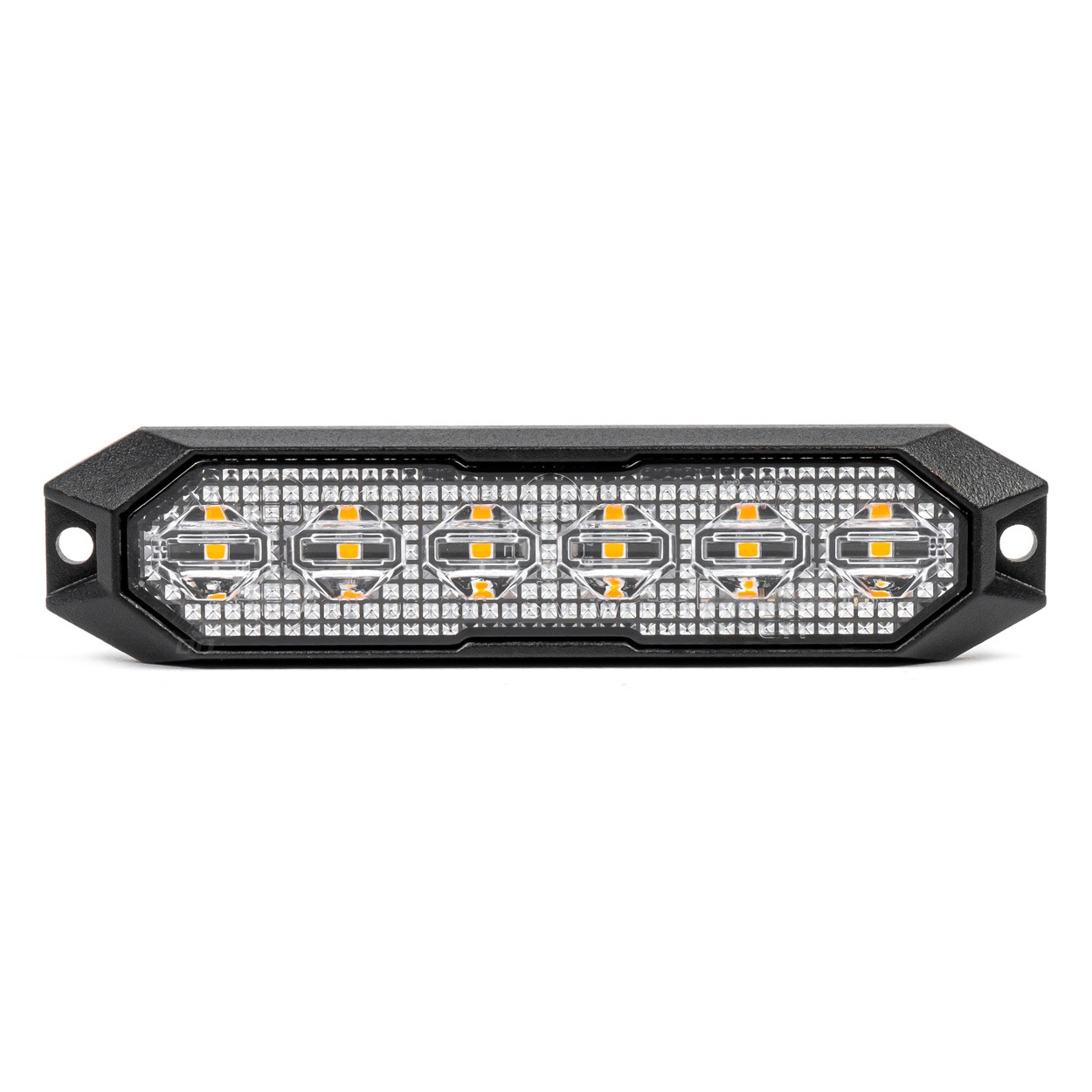 Εικόνα 1 από 6 — Amio – ΣΤΡΟΜΠΟ 12/24V 6xSMD LED 18W (6x3W) R65 R10 IP68 IP6K9K 122x30mm – 1 ΤΕΜ. (03930/AM)