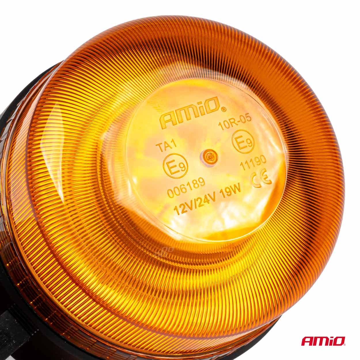 Εικόνα 2 από 7 — Amio – ΦΑΡΟΣ 12/24V ΠΟΡΤΟΚΑΛΙ 36xSMD LED ΜΑΓΝΗΤΙΚΟΣ ΕΠΑΝΑΦΟΡΤΙΖΟΜΕΝΟΣ ΑΣΥΡΜΑΤΟΣ R65 R10 IP66 123x110mm – 1 ΤΕΜ. (03931/AM)