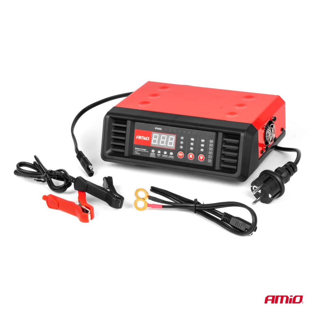Εικόνα 4 από 8 — Amio – ΦΟΡΤΙΣΤΗΣ ΜΠΑΤΑΡΙΑΣ 6/12V max10A ΨΗΦΙΑΚΟΣ – 1 τεμ. (04056/AM)
