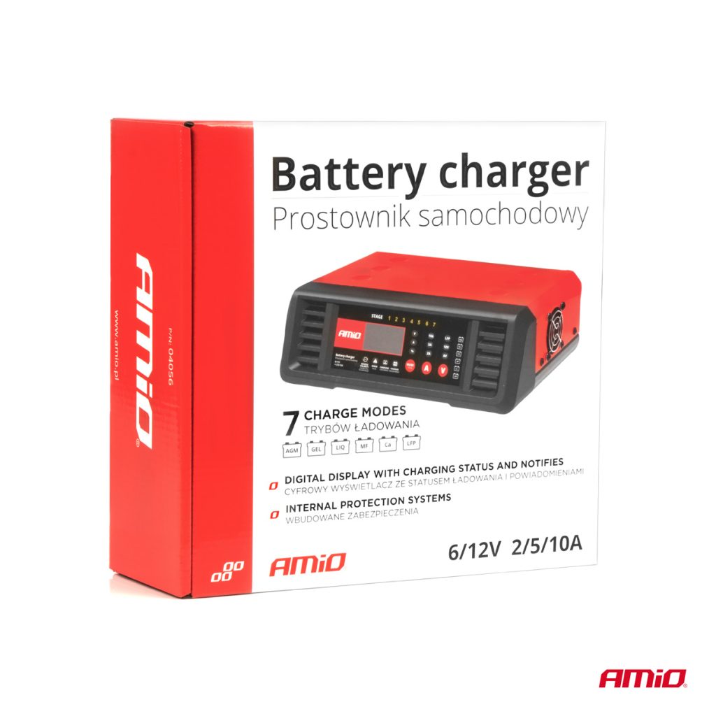 Εικόνα 8 από 8 — Amio – ΦΟΡΤΙΣΤΗΣ ΜΠΑΤΑΡΙΑΣ 6/12V max10A ΨΗΦΙΑΚΟΣ – 1 τεμ. (04056/AM)