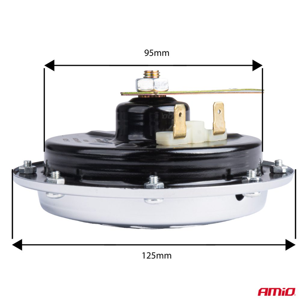 Εικόνα 2 από 4 — Amio – ΚΟΡΝΑ ΑΥΤΟΚΙΝΗΤΟΥ/ΤΡΑΚΤΕΡ 12V 110db – 1 ΤΕΜ. (04074/AM)