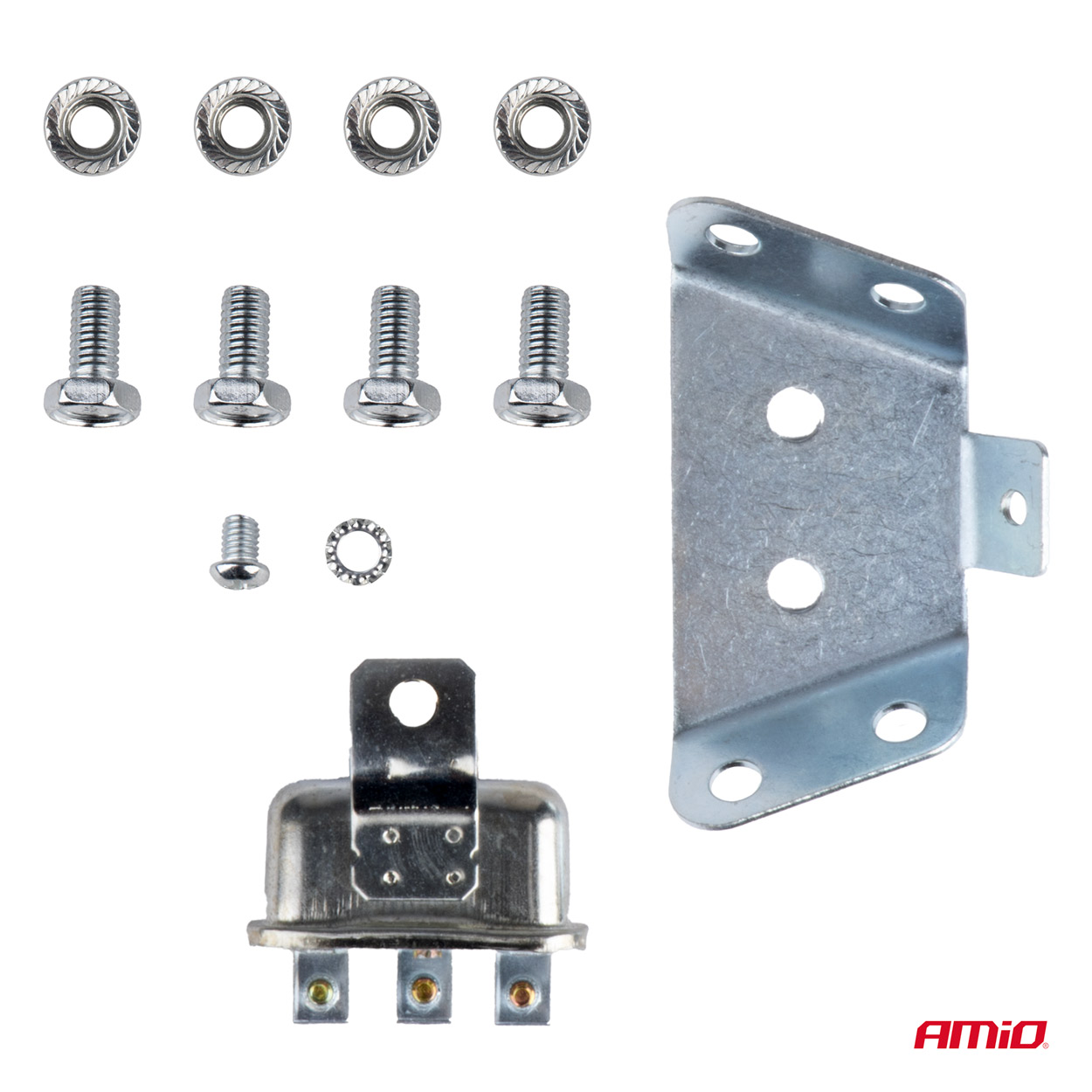Εικόνα 4 από 5 — Amio – ΚΟΡΝΑ ΣΑΛΙΓΓΑΡΙΑ 12V – 110dB ΚΟΚΚΙΝΟ/ΜΑΥΡΟ – 2 ΤΕΜ. (04075/AM)