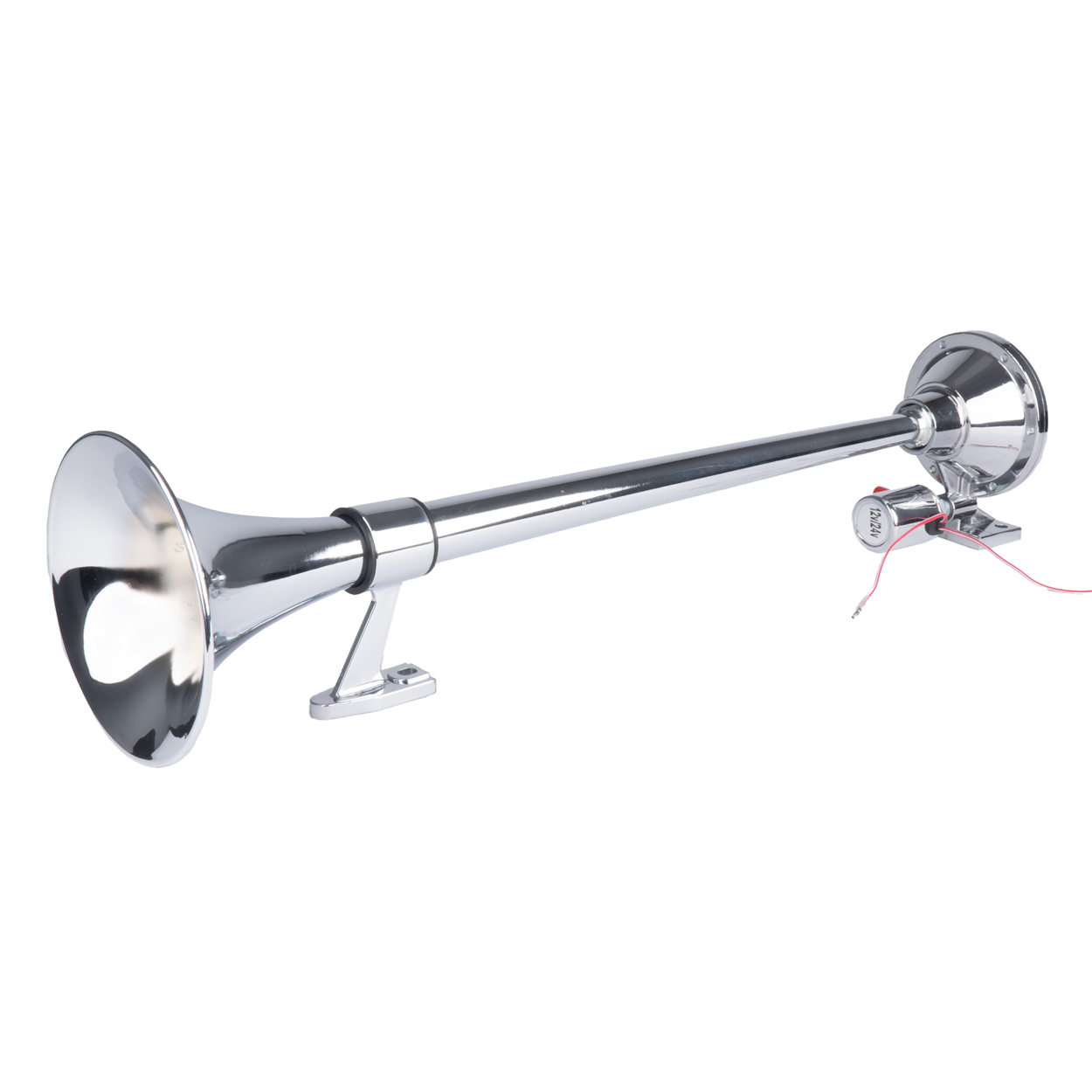 Εικόνα 1 από 5 — Amio – ΚΟΡΝΑ ΠΝΕΥΜΑΤΙΚΗ ΜΟΝΗ 12/24V 150dB ΜΗΚΟΣ:64 cm ΧΡΩΜΙΟ – 1 ΤΕΜ. (04076/AM)