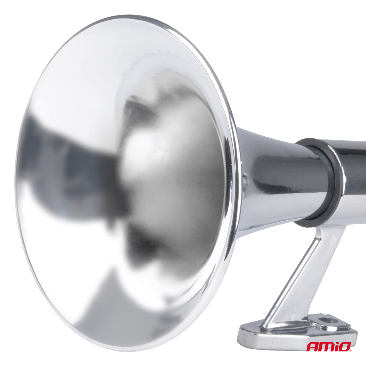 Εικόνα 2 από 5 — Amio – ΚΟΡΝΑ ΠΝΕΥΜΑΤΙΚΗ ΜΟΝΗ 12/24V 150dB ΜΗΚΟΣ:64 cm ΧΡΩΜΙΟ – 1 ΤΕΜ. (04076/AM)