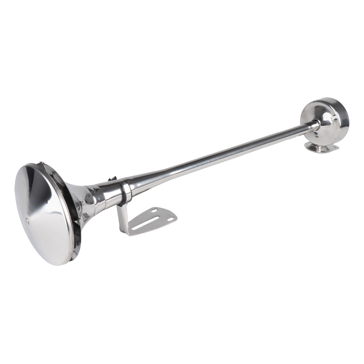 Εικόνα 1 από 5 — Amio – ΚΟΡΝΑ ΠΝΕΥΜΑΤΙΚΗ ΜΟΝΗ 12/24V 115dB LOW TONE ΜΗΚΟΣ:620mm ΧΡΩΜΙΟ – 1 ΤΕΜ. (04078/AM)