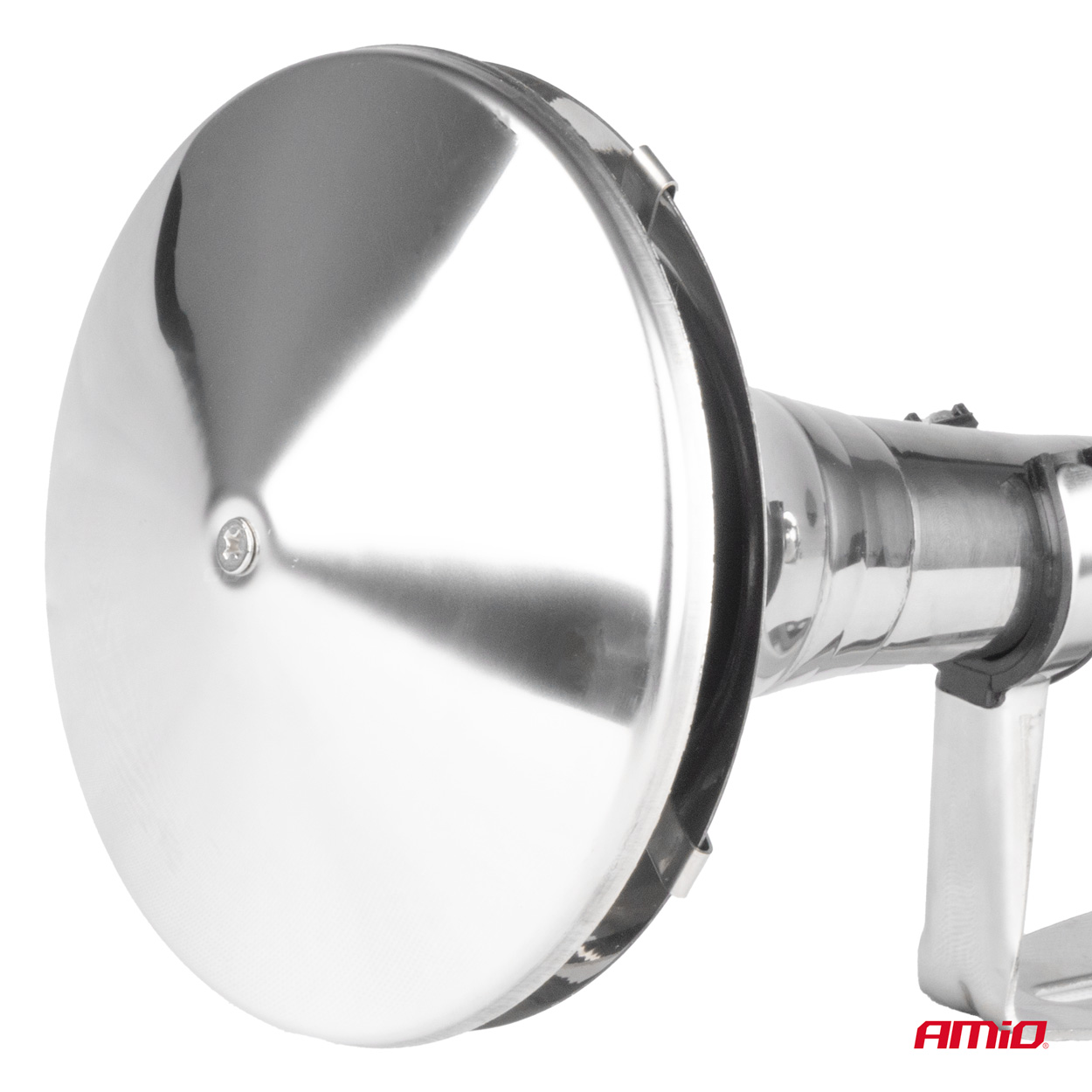 Εικόνα 2 από 5 — Amio – ΚΟΡΝΑ ΠΝΕΥΜΑΤΙΚΗ ΜΟΝΗ 12/24V 115dB LOW TONE ΜΗΚΟΣ:620mm ΧΡΩΜΙΟ – 1 ΤΕΜ. (04078/AM)