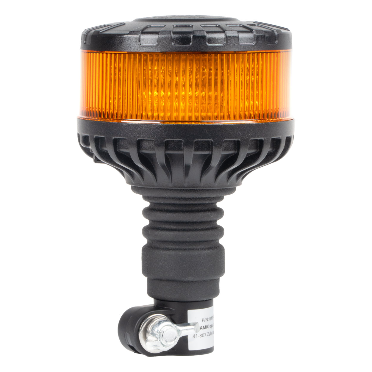 Εικόνα 1 από 8 — Amio – ΦΑΡΟΣ HEAVY DUTY W28P 12/24V 16LED ΕΛΑΣΤΙΚΟΣ ΒΙΔΩΤΟΣ ΠΟΡΤΟΚΑΛΙ Υ169mm Φ110mm – 1 τεμ. (04104/AM)