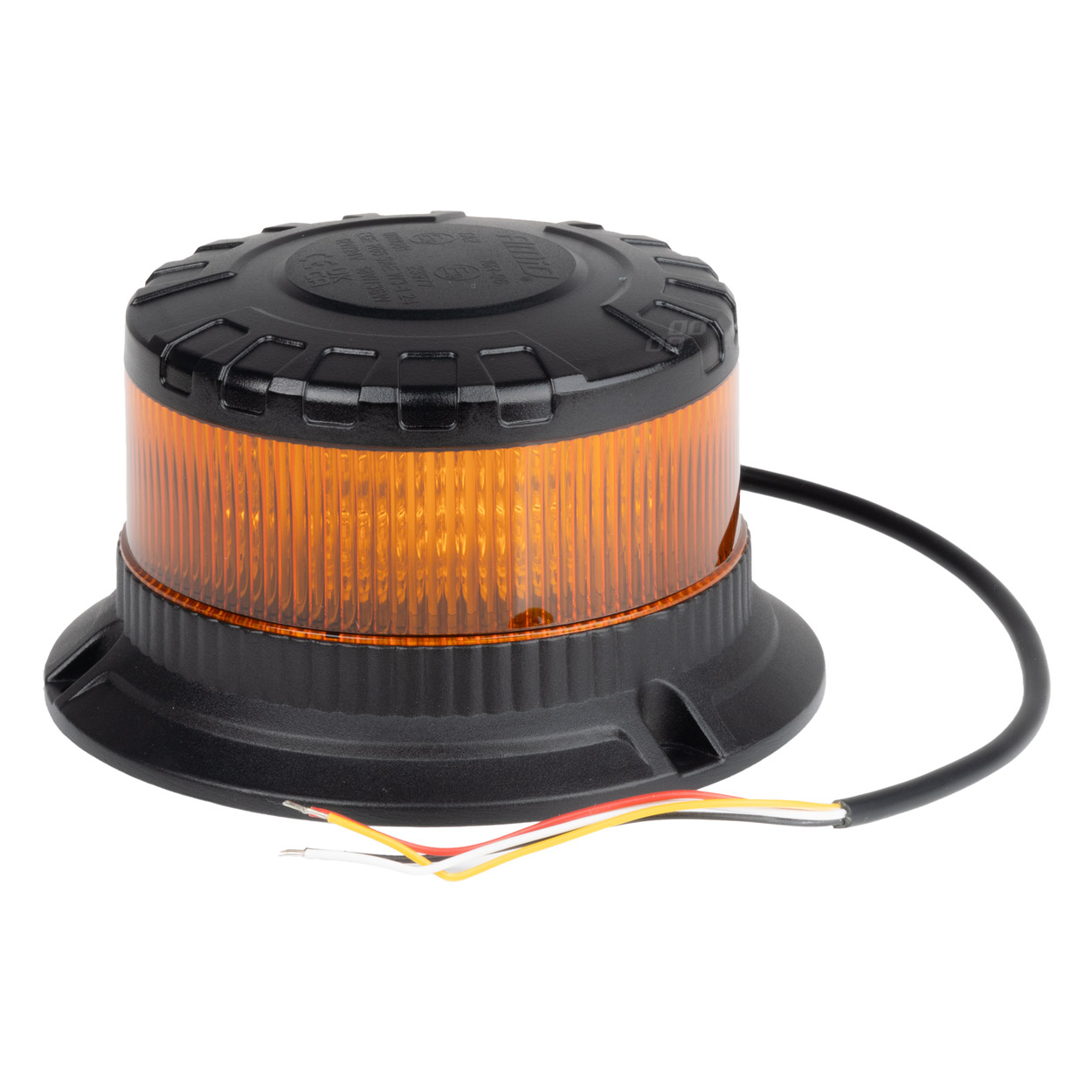 Εικόνα 1 από 5 — Amio – ΦΑΡΟΣ HEAVY DUTY W28B 12/24V ΠΟΡΤΟΚΑΛΙ 16LED ΒΙΔΩΤΟΣ Υ77mm Φ110mm – 1 τεμ. (04106/AM)