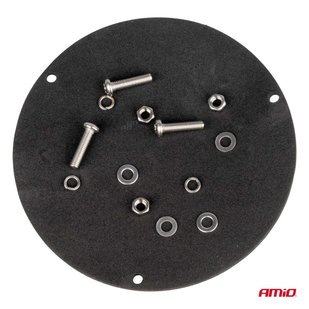 Εικόνα 4 από 5 — Amio – ΦΑΡΟΣ HEAVY DUTY W28B 12/24V ΠΟΡΤΟΚΑΛΙ 16LED ΒΙΔΩΤΟΣ Υ77mm Φ110mm – 1 τεμ. (04106/AM)