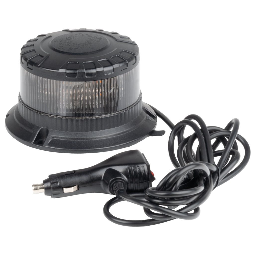 Εικόνα 1 από 7 — Amio – ΦΑΡΟΣ ΦΙΜΕ HEAVY DUTY W28M 12/24V ΠΟΡΤΟΚΑΛΙ 16LED ΜΑΓΝΗΤΙΚΟΣ/ΒΙΔΩΤΟΣ ΜΕ ΦΙΣ ΑΝΑΠΤΗΡΑ Υ89mm Φ110mm – 1 τεμ. (04108/AM)