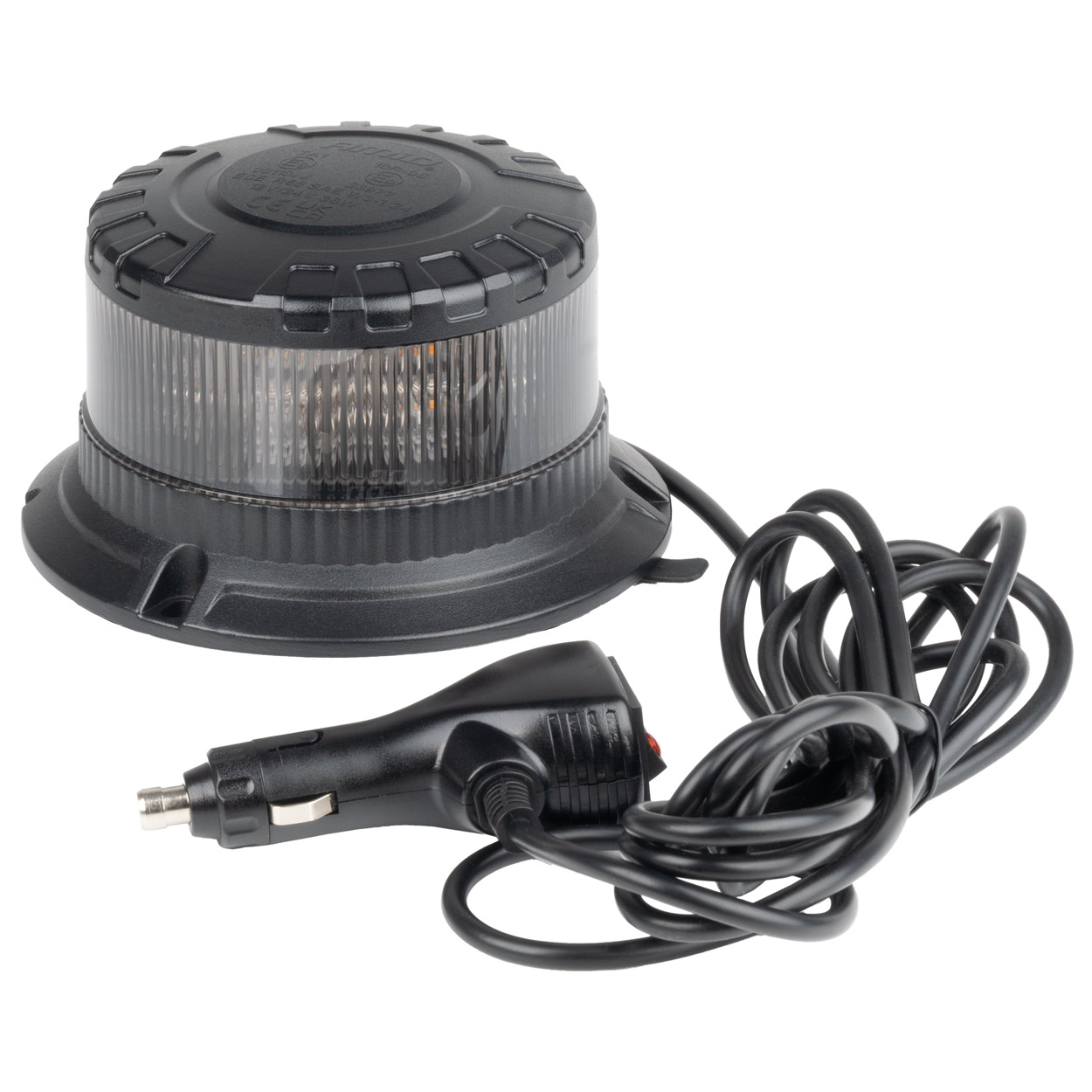 Εικόνα 1 από 7 — Amio – ΦΑΡΟΣ ΦΙΜΕ HEAVY DUTY W28M 12/24V ΠΟΡΤΟΚΑΛΙ 16LED ΜΑΓΝΗΤΙΚΟΣ/ΒΙΔΩΤΟΣ ΜΕ ΦΙΣ ΑΝΑΠΤΗΡΑ Υ89mm Φ110mm – 1 τεμ. (04108/AM)