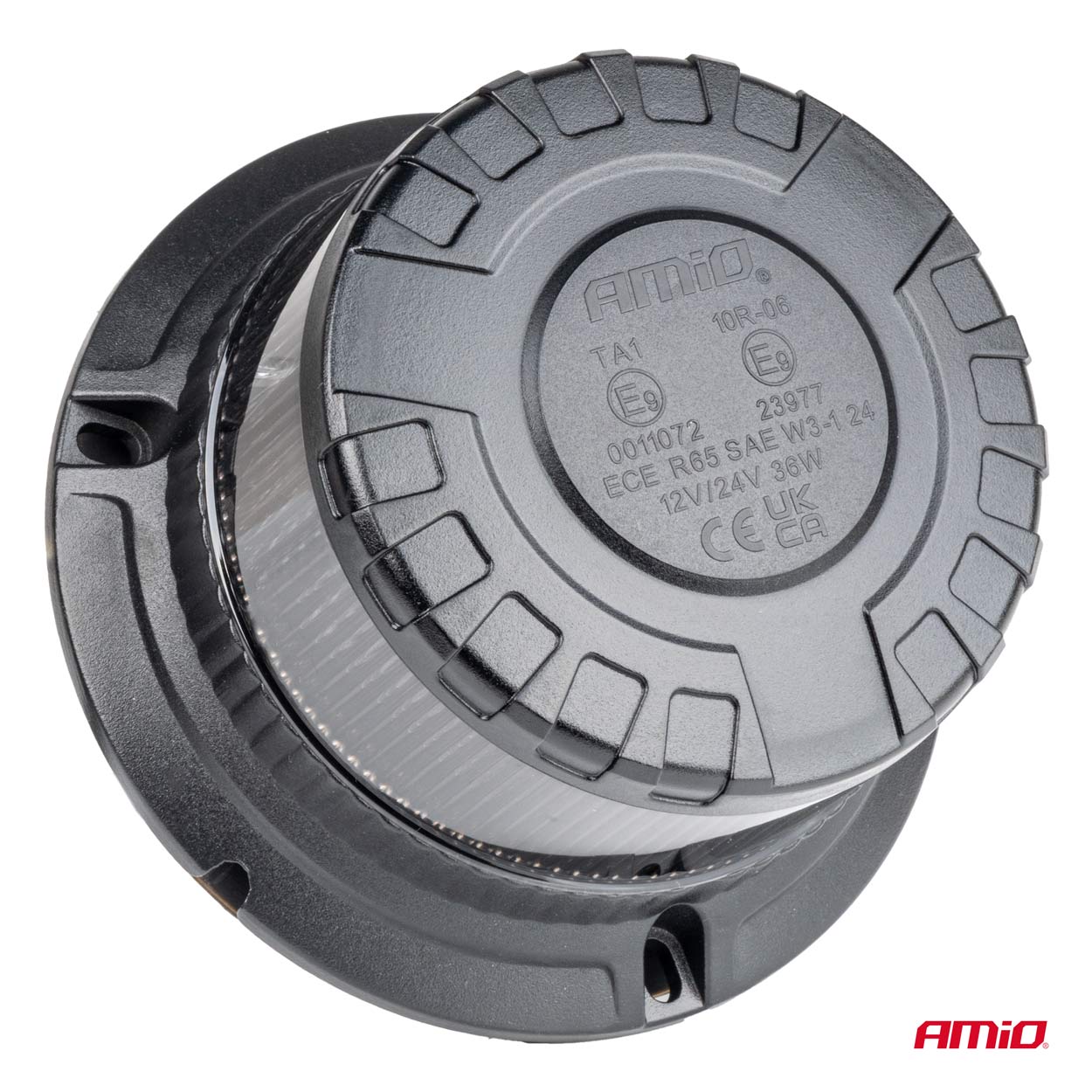 Εικόνα 2 από 7 — Amio – ΦΑΡΟΣ ΦΙΜΕ HEAVY DUTY W28M 12/24V ΠΟΡΤΟΚΑΛΙ 16LED ΜΑΓΝΗΤΙΚΟΣ/ΒΙΔΩΤΟΣ ΜΕ ΦΙΣ ΑΝΑΠΤΗΡΑ Υ89mm Φ110mm – 1 τεμ. (04108/AM)
