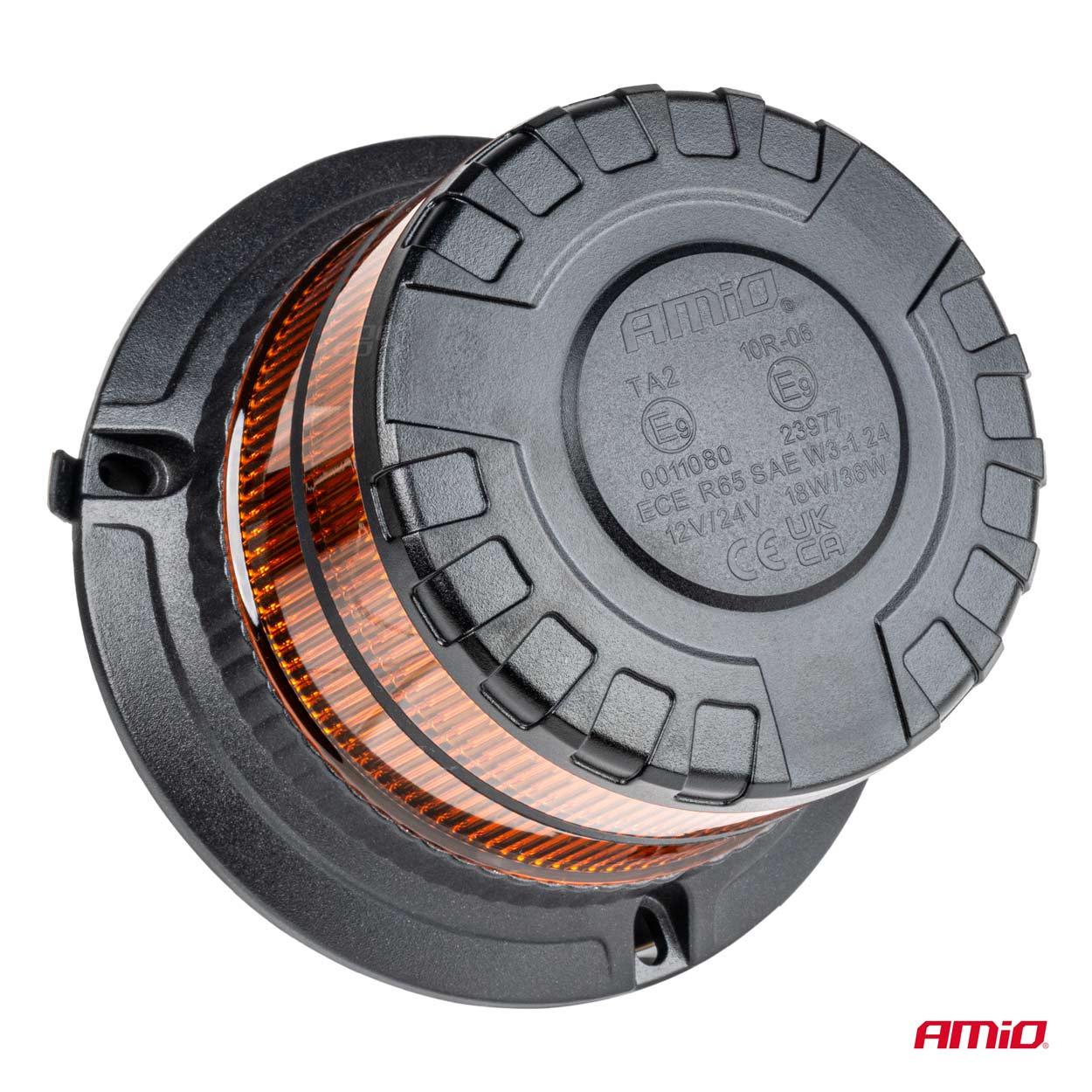 Εικόνα 2 από 7 — Amio – ΦΑΡΟΣ HEAVY DUTY W29M 12/24V ΠΟΡΤΟΚΑΛΙ 16LED ΜΑΓΝΗΤΙΚΟΣ/ΒΙΔΩΤΟΣ ΜΕ ΦΙΣ ΑΝΑΠΤΗΡΑ Υ103mm Φ110mm – 1 τεμ. (04110/AM)