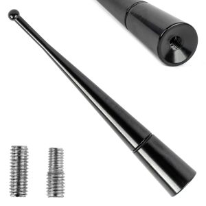 Amio - ΚΕΡΑΙΑ ΟΡΟΦΗΣ ANTM13 10cm ΜΕ 2 ΑΝΤΑΠΤΟΡΕΣ 5-6mm ΜΑΥΡΗ - 1 ΤΕΜ. (04163/AM)