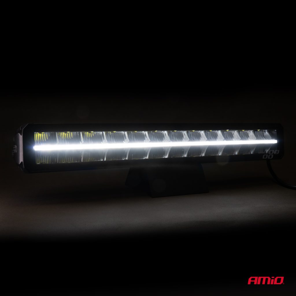 Εικόνα 2 από 11 — Amio – ΠΡΟΒΟΛΕΑΣ ΕΡΓΑΣΙΑΣ 9-36V 120W 6.500K 12.000lm 560x78x76mm ΜΠΑΡΑ LED AWL71 – 1 ΤΕΜ. (04212/AM)