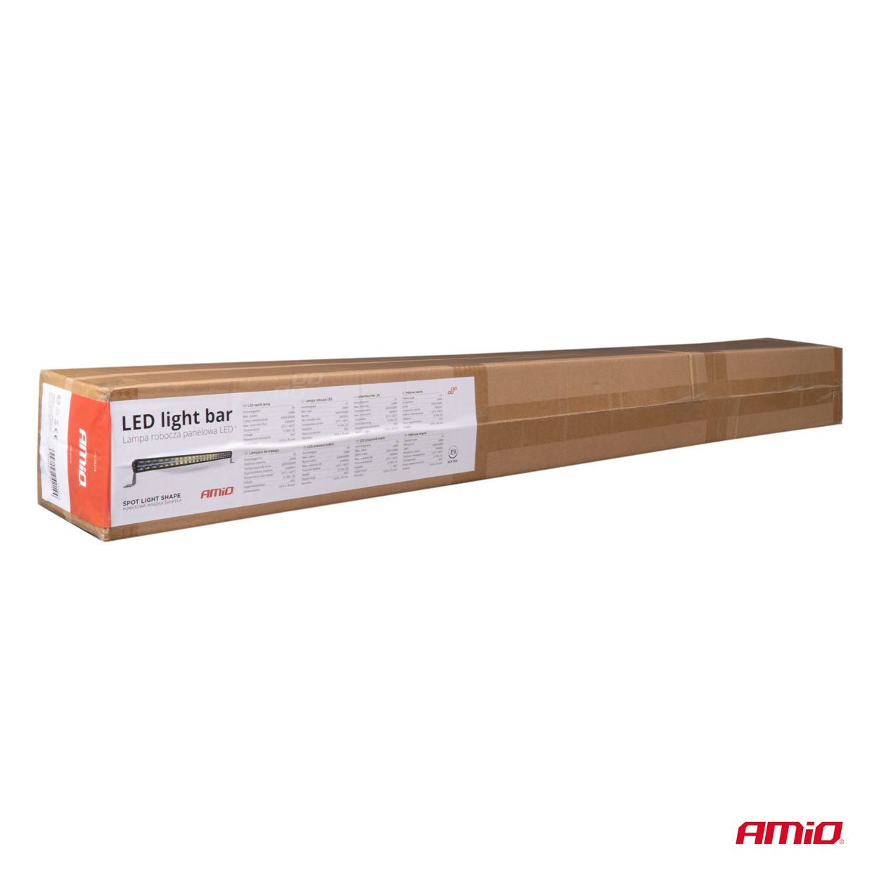 Εικόνα 6 από 6 — Amio – ΠΡΟΒΟΛΕΑΣ ΕΡΓΑΣΙΑΣ 9-36V 240W 6.500K 8.000lm 1070x78x76mm ΜΠΑΡΑ LED AWL73 – 1 ΤΕΜ. (04214/AM)