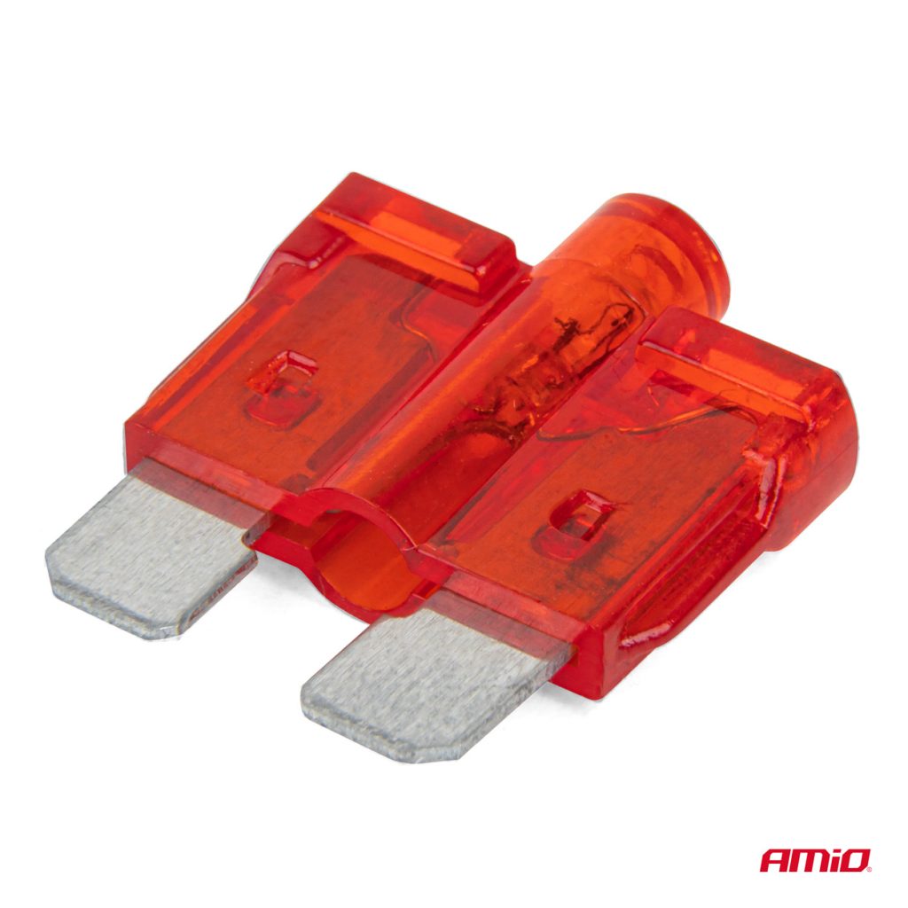 Εικόνα 4 από 6 — Amio – Ασφάλειες Standard Blade (Μαχαιρωτές) με LED Ένδειξη Καμένης Ασφάλειας & Εργαλείο Αφαίρεσης για Άμεση Διάγνωση Ηλεκτρικής Βλάβης OE – 10 Τεμ. (04341/AM)