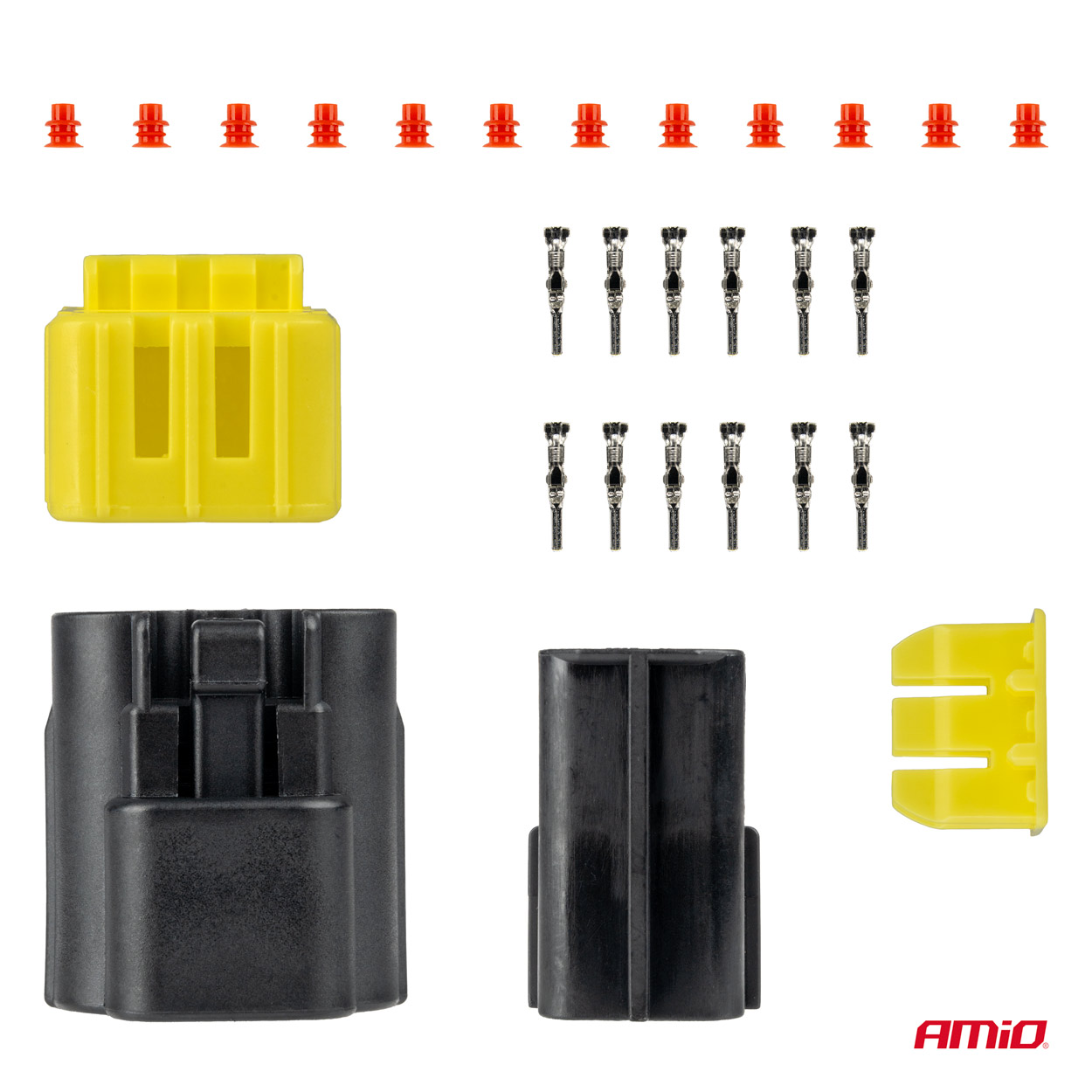 Εικόνα 3 από 5 — Amio – ΦΙΣΑ ΣΥΝΔΕΣΗΣ ΜΕ ΥΠΟΔΟΧΗ 6 PIN Φ2,2mm ΑΔΙΑΒΡΟΧΗ – 1 τεμ. (04349/AM)