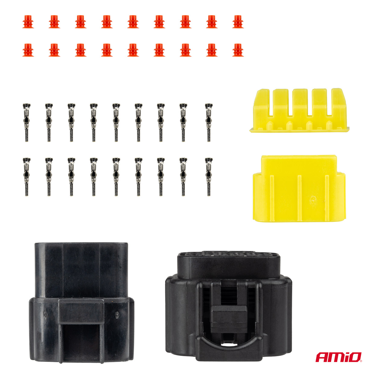 Εικόνα 3 από 5 — Amio – ΦΙΣΑ ΣΥΝΔΕΣΗΣ ΜΕ ΥΠΟΔΟΧΗ 10 PIN Φ2,2mm ΑΔΙΑΒΡΟΧΗ – 1 τεμ. (04351/AM)