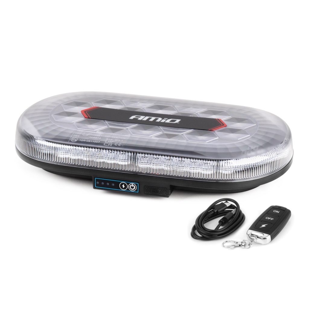 Εικόνα 1 από 14 — Amio – ΦΑΡΟΣ/ΣΤΡΟΜΠΟ ΜΠΑΡΑ R65 R10 12/24V 26W LED ΠΟΡΤΟΚΑΛΙ 10 ΧΡΗΣΕΩΝ ΜΕ ΜΑΓΝΗΤΙΚΗ ΒΑΣΗ 326x186x63mm – 1 ΤΕΜ. (04369/AM)