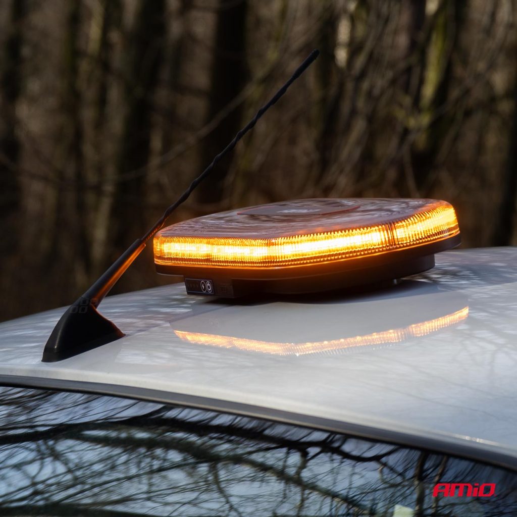 Εικόνα 3 από 14 — Amio – ΦΑΡΟΣ/ΣΤΡΟΜΠΟ ΜΠΑΡΑ R65 R10 12/24V 26W LED ΠΟΡΤΟΚΑΛΙ 10 ΧΡΗΣΕΩΝ ΜΕ ΜΑΓΝΗΤΙΚΗ ΒΑΣΗ 326x186x63mm – 1 ΤΕΜ. (04369/AM)