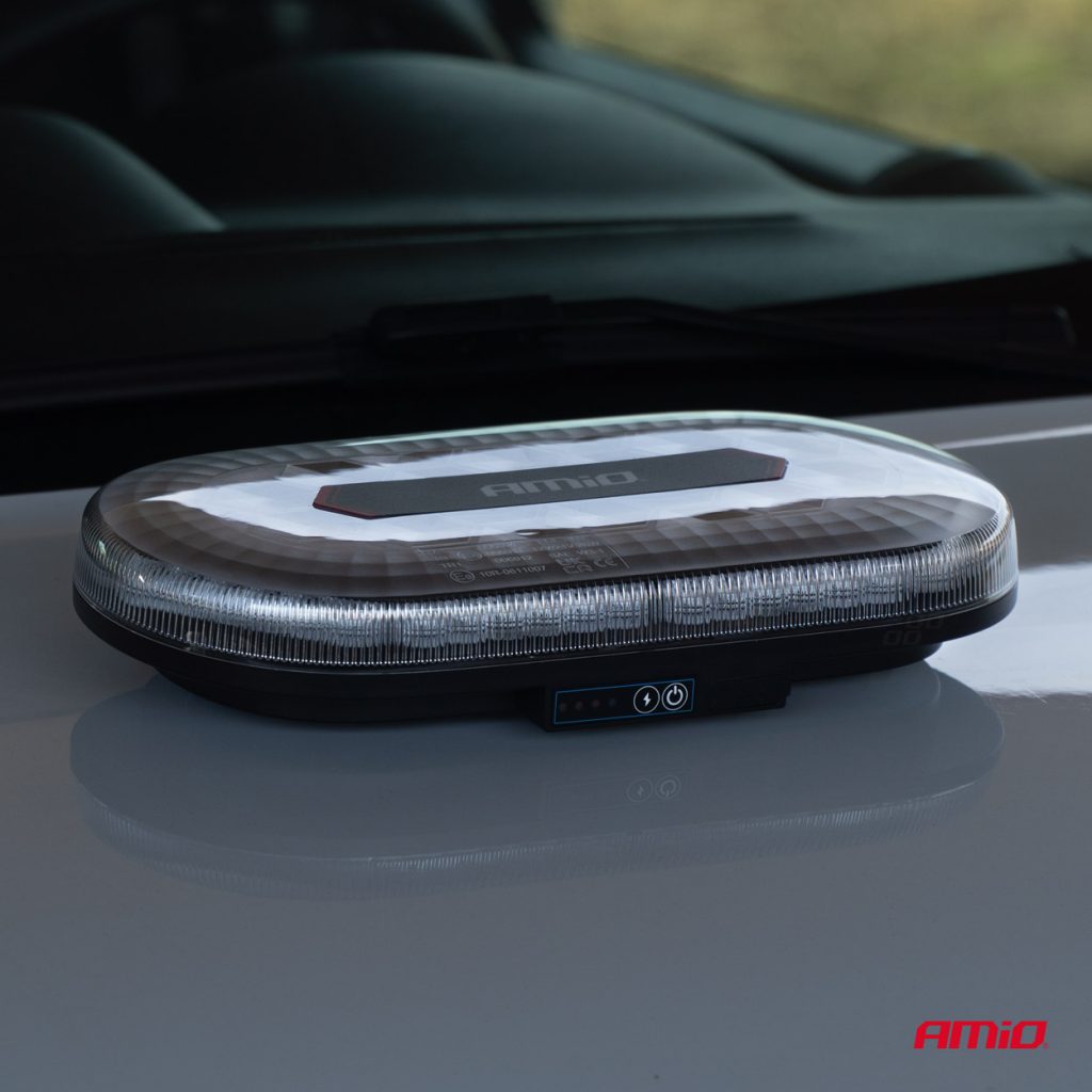 Εικόνα 4 από 14 — Amio – ΦΑΡΟΣ/ΣΤΡΟΜΠΟ ΜΠΑΡΑ R65 R10 12/24V 26W LED ΠΟΡΤΟΚΑΛΙ 10 ΧΡΗΣΕΩΝ ΜΕ ΜΑΓΝΗΤΙΚΗ ΒΑΣΗ 326x186x63mm – 1 ΤΕΜ. (04369/AM)