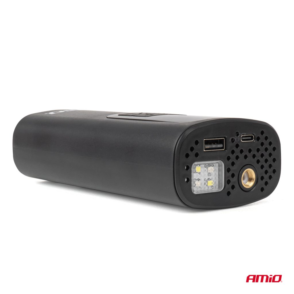 Εικόνα 10 από 13 — Amio – ΚΟΜΠΡΕΣΕΡ ΑΕΡΑ ΜΕ USB-C 10BAR 150PSI 20L/MIN 40W ΜΕ ΨΗΦΙΑΚΗ ΟΘΟΝΗ & ΦΑΚΟ LED 1ΤΕΜ. (04377/AM)