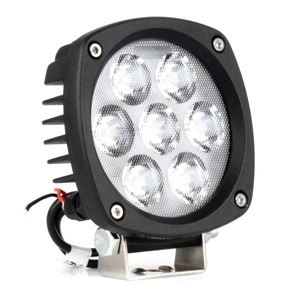Εικόνα 1 από 8 — Amio – ΠΡΟΒΟΛΕΑΣ ΕΡΓΑΣΙΑΣ LED 21W 9>50V 3 ΧΡΗΣΕΩΝ ΛΕΥΚΟ ΦΩΣ 108x108x48mm – 1 Τεμ. (04396/AM)