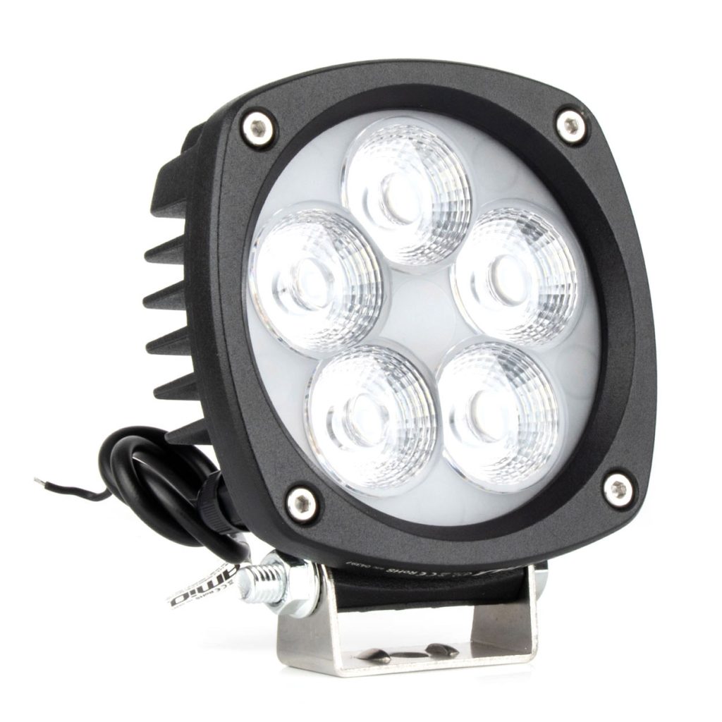 Εικόνα 1 από 8 — Amio – ΠΡΟΒΟΛΕΑΣ ΕΡΓΑΣΙΑΣ LED 29W 9>50V 3 ΧΡΗΣΕΩΝ ΛΕΥΚΟ ΦΩΣ 108x108x48mm – 1 Τεμ. (04397/AM)