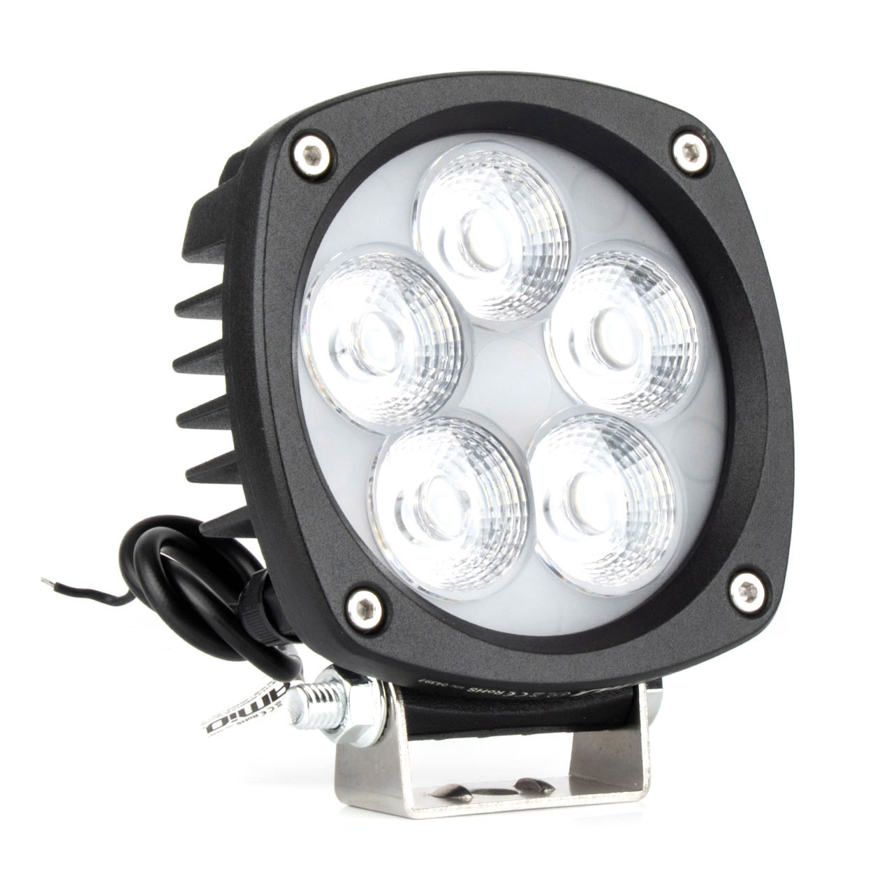 Εικόνα 1 από 8 — Amio – ΠΡΟΒΟΛΕΑΣ ΕΡΓΑΣΙΑΣ LED 29W 9>50V 3 ΧΡΗΣΕΩΝ ΛΕΥΚΟ ΦΩΣ 108x108x48mm – 1 Τεμ. (04397/AM)