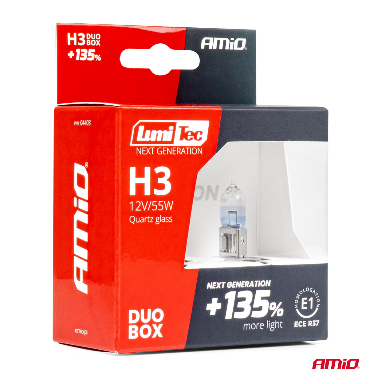 Εικόνα 4 από 4 — H3 12V 55W PK22s LumiTec NEXT GENERATION +135%  2ΤΕΜ.