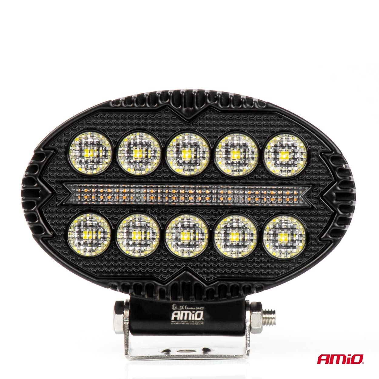 Εικόνα 5 από 8 — Amio – Προβολέας Εργασίας LED AWL77 45W 3000lm 6500K με Λευκό + Κίτρινο φώς προειδοποίησης  9/36V – 1 τεμ. (04421/AM)
