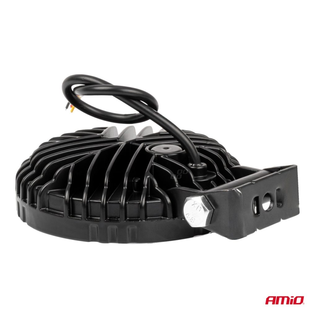Εικόνα 8 από 9 — Amio – Προβολέας Εργασίας LED AWL80 SPOT 48W 2400lm με Λευκό + Κίτρινο φώς προειδοποίησης  9/36V – 1 τεμ. (04424/AM)
