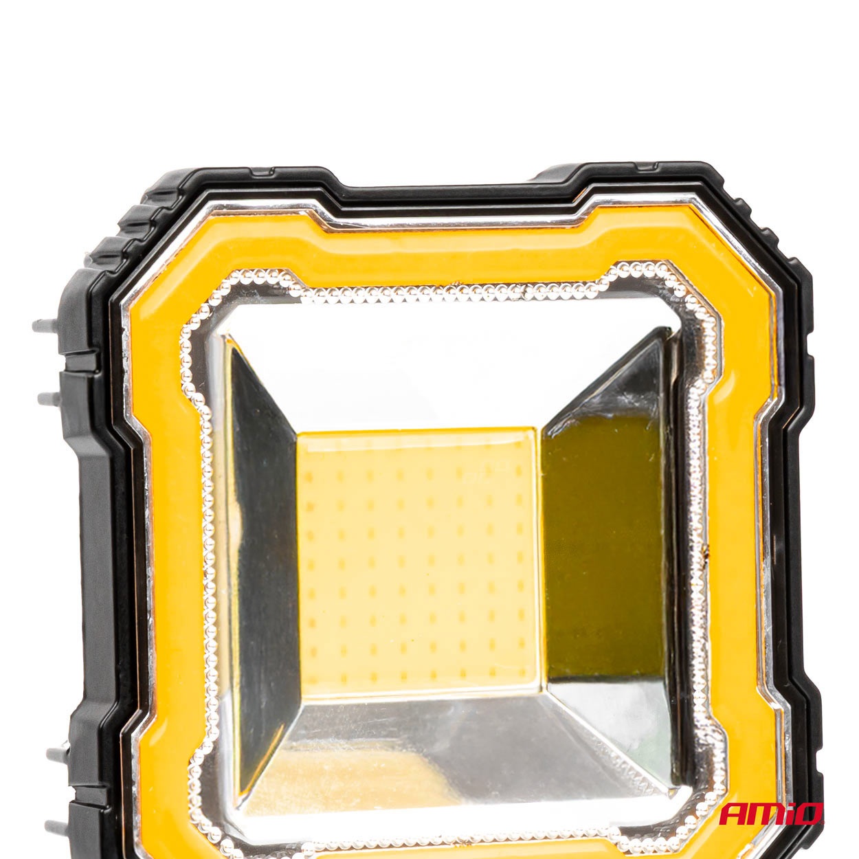 Εικόνα 7 από 10 — Amio – Προβολέας Εργασίας LED AWL82 FLOOD 48W 3600lm 6500K με σταθερή Κίτρινη LED μπάρα – 9–36V – 1 τεμ. (04426/AM)