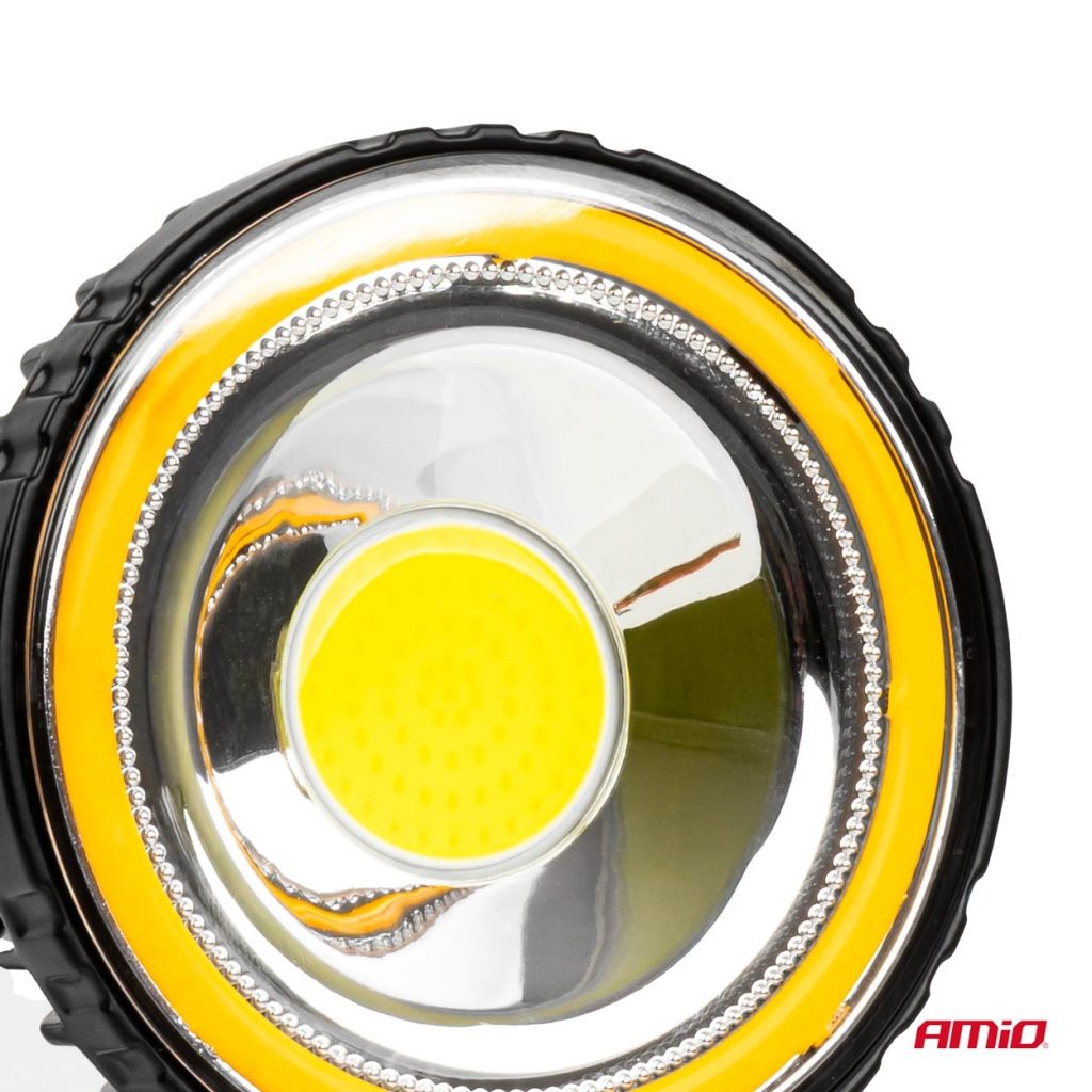 Εικόνα 6 από 9 — Amio – Προβολέας Εργασίας LED AWL83 FLOOD 48W 3600lm 6500K με σταθερή Κίτρινη LED μπάρα – 1 τεμ. (04427/AM)