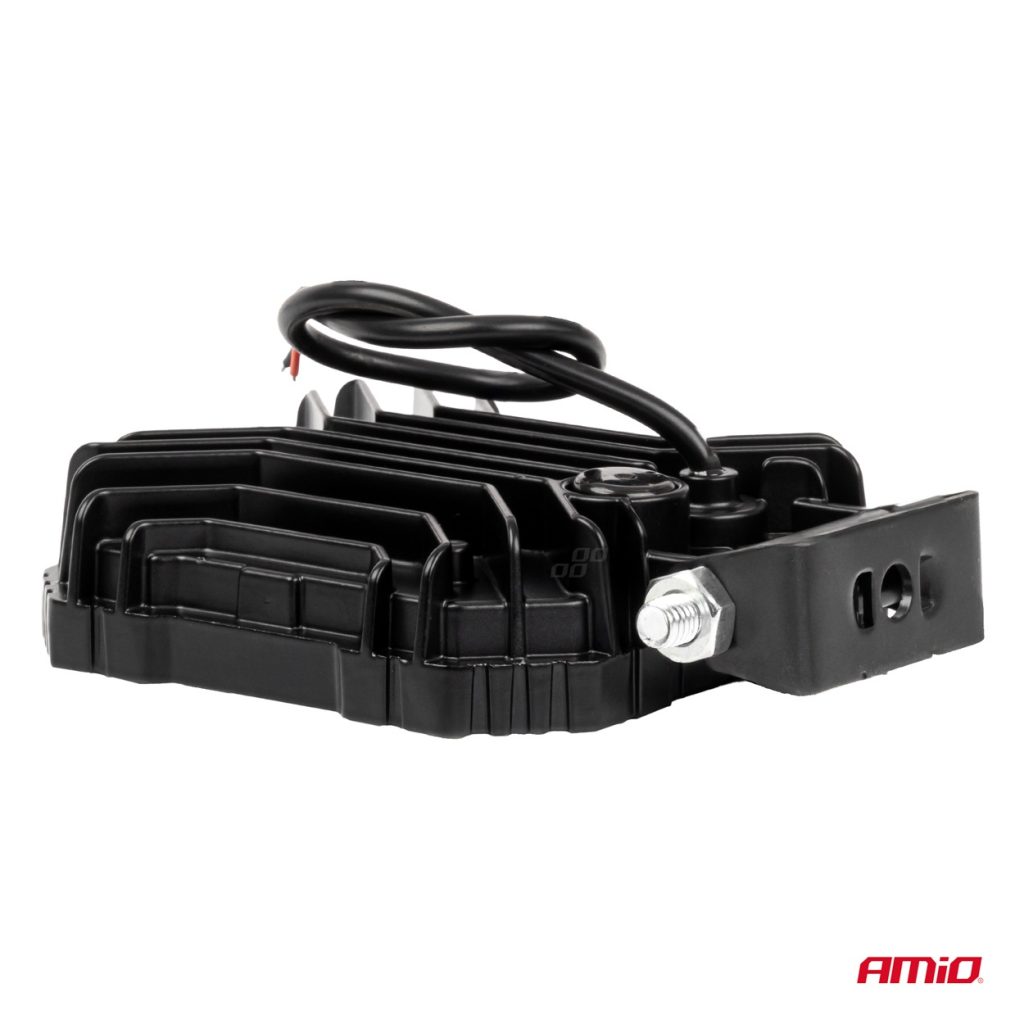 Εικόνα 8 από 9 — Amio – Προβολέας Εργασίας LED AWL84 FLOOD 48W 4800lm 6500K με σταθερή Κίτρινη LED μπάρα – 9–36V – 1 τεμ. (04428/AM)