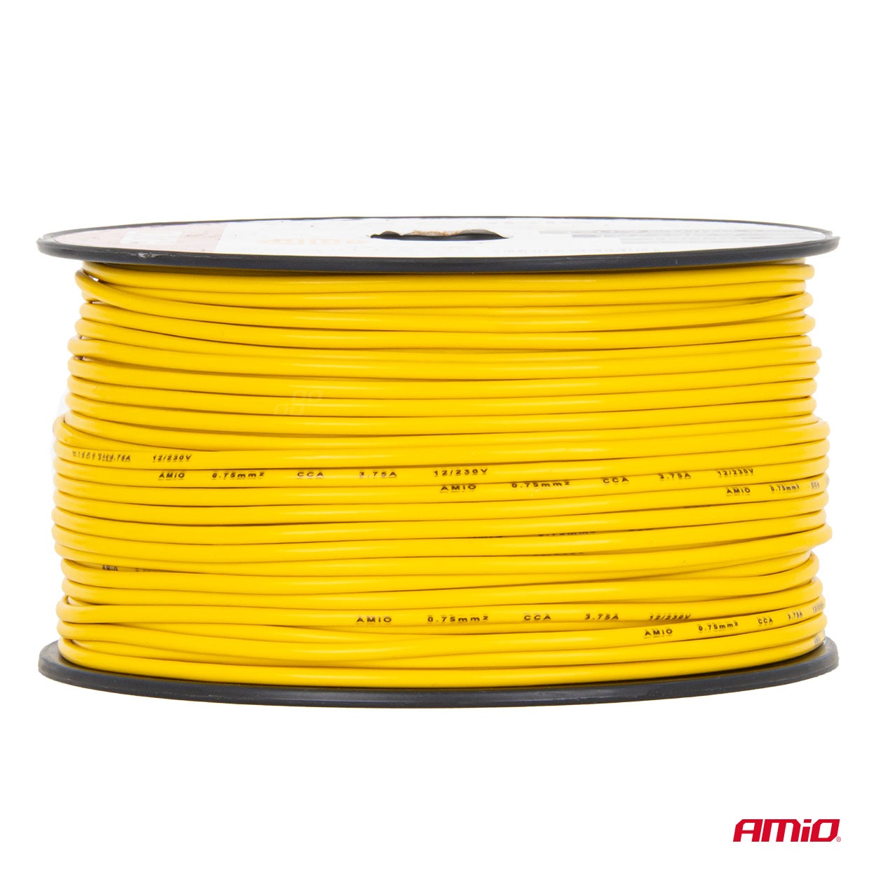 Εικόνα 2 από 5 — Amio – Καλώδιο Ηχείων CCA 1×0,75mm² 100m – 3,75A / 12-230V – 1 τεμ. (04447/AM)