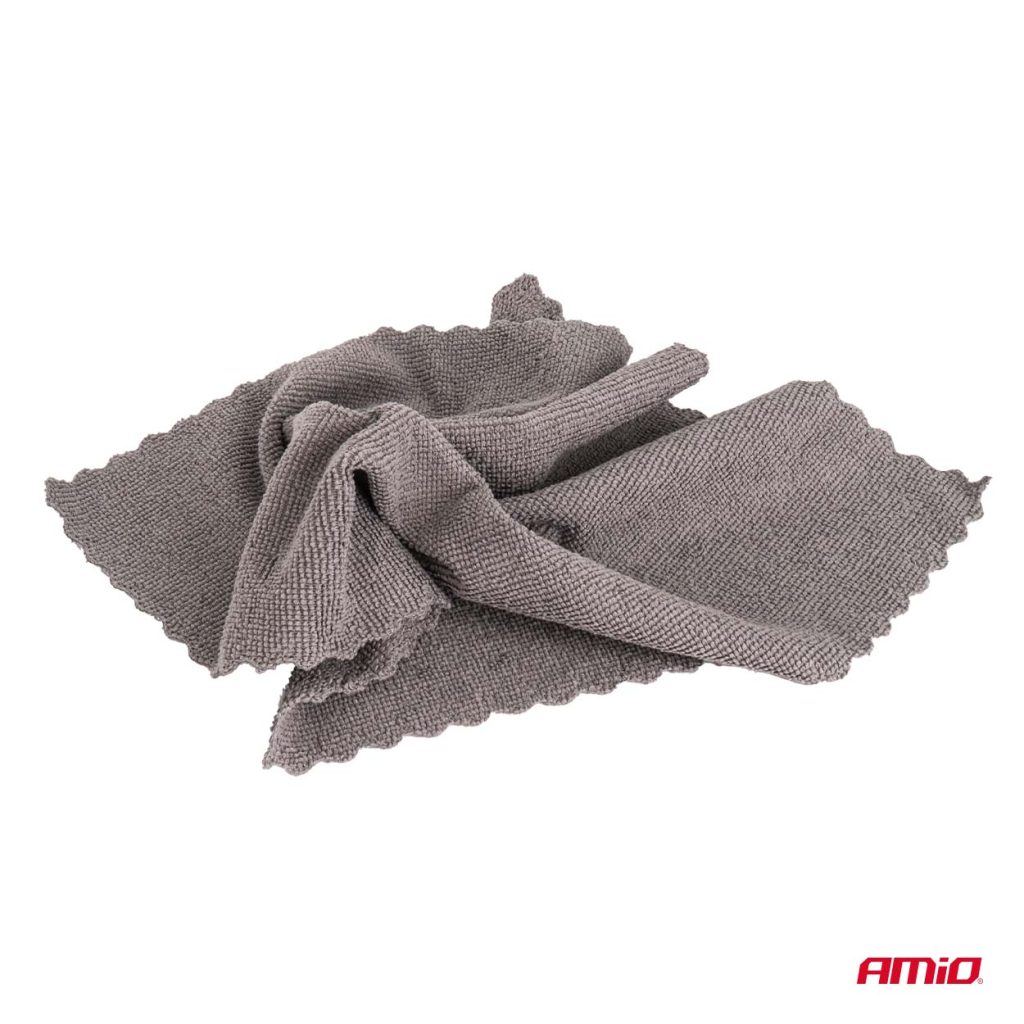Εικόνα 4 από 6 — Amio – Σετ Πανιά Μικροϊνών (Microfiber) διαστάσεων 30x30cm με πυκνότητα 210g/m² σε συσκευασία 50 τεμαχίων για Επιβατικά Αυτοκίνητα και Οικιακή Χρήση – 50 τεμ. (04492/AM)