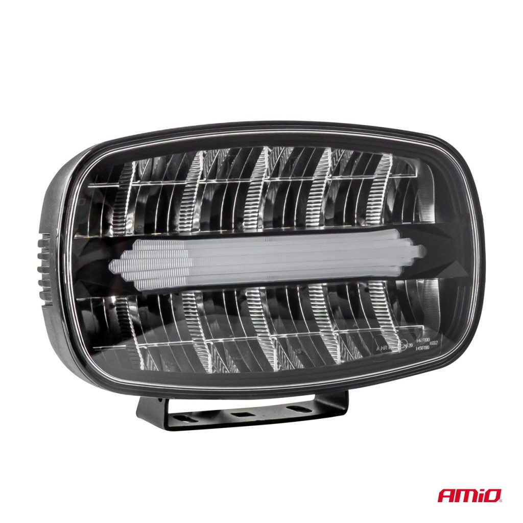Εικόνα 5 από 9 — Amio – Προβολέας Εργασίας LED Oval με Ενσωματωμένο Φλας 109W 7000lm 9/36V για Φορτηγά Γεωργικά Μηχανήματα και Off-Road Οχήματα – 1 τεμ. (04535/AM)