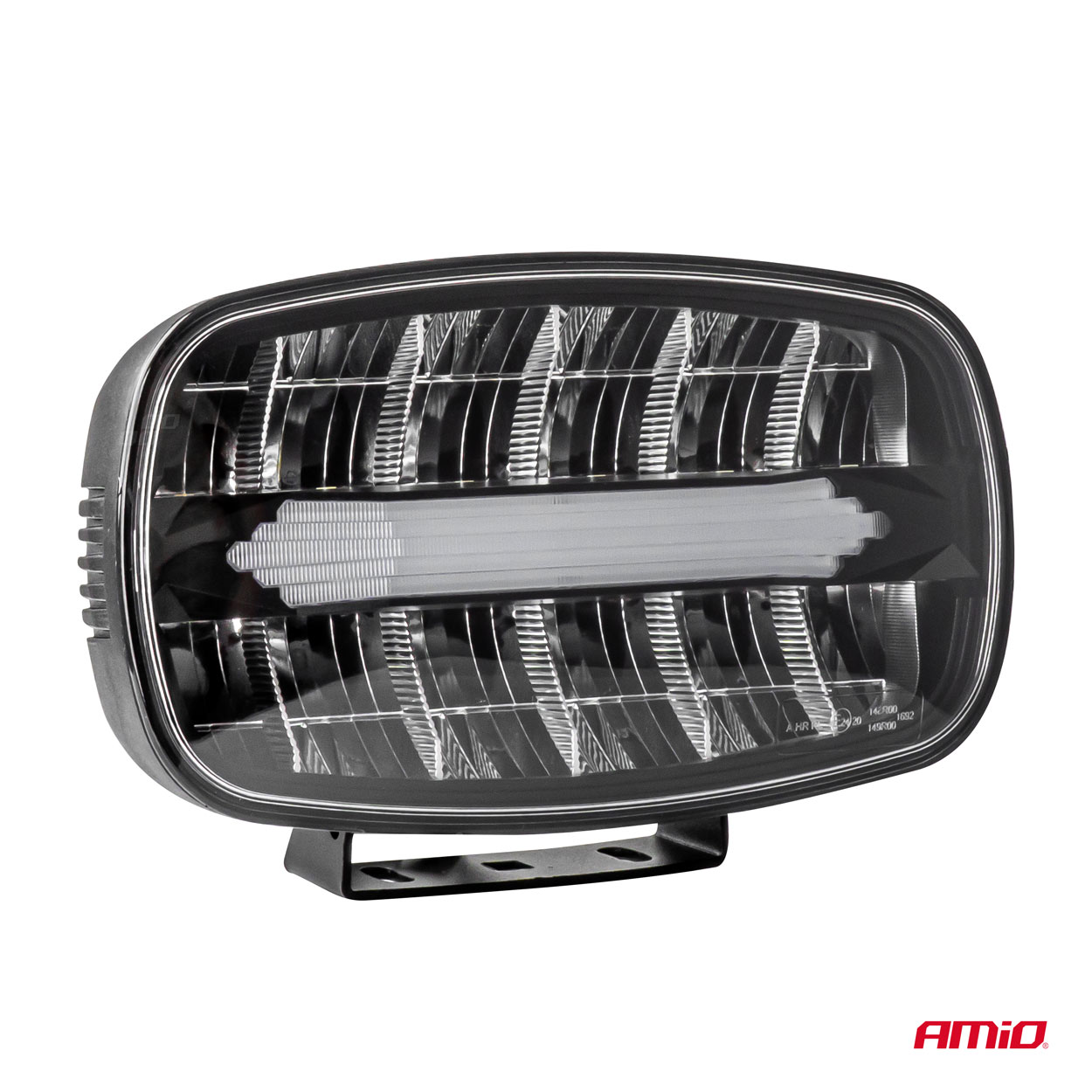 Εικόνα 5 από 9 — Amio – Προβολέας Εργασίας LED Oval με Ενσωματωμένο Φλας 109W 7000lm 9/36V για Φορτηγά Γεωργικά Μηχανήματα και Off-Road Οχήματα – 1 τεμ. (04535/AM)
