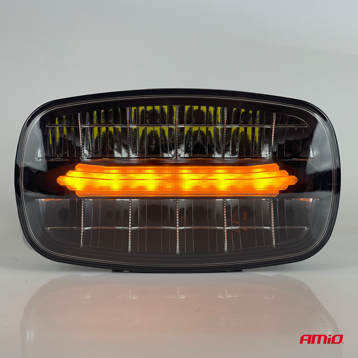 Εικόνα 7 από 9 — Amio – Προβολέας Εργασίας LED Oval με Ενσωματωμένο Φλας 109W 7000lm 9/36V για Φορτηγά Γεωργικά Μηχανήματα και Off-Road Οχήματα – 1 τεμ. (04535/AM)