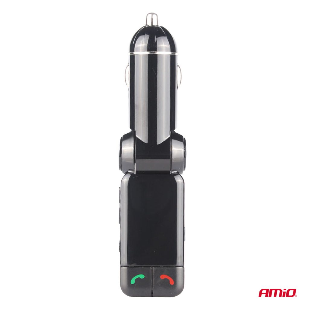 Εικόνα 9 από 9 — Amio – FM Transmitter Αναπτήρα τύπου FMT03 τάση λειτουργίας 12-24V με 2xUSB Type-A και Bluetooth για Επιβατικά Αυτοκίνητα και Φορτηγά – 1 τεμ. (04650/AM)